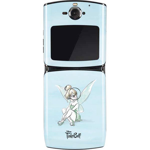 Disney Tinker Bell Sketch Art Motorola RAZR Skin