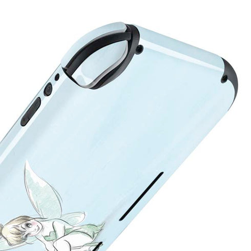 Disney Tinker Bell Sketch Art Nintendo Switch Lite Skin