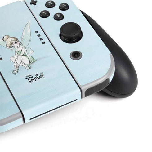 Disney Tinker Bell Sketch Art Nintendo Switch OLED (2021) Skin