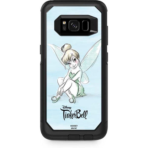 Disney Tinker Bell Sketch Art Otterbox Commuter Galaxy Skin