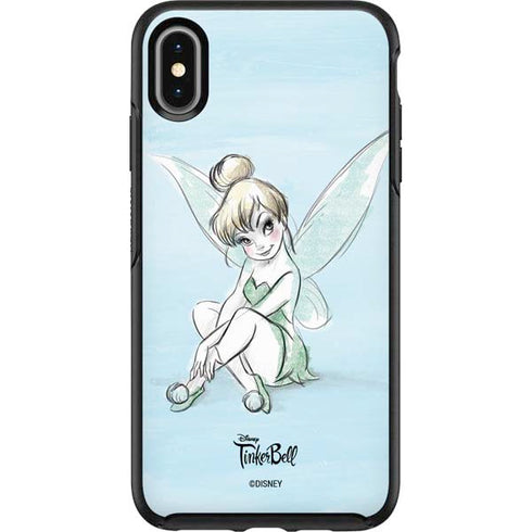 Disney Tinker Bell Sketch Art Otterbox Symmetry iPhone Skin