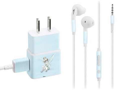 Disney Tinker Bell Sketch Art Phone Charger Skin