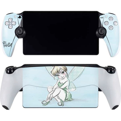 Disney Tinker Bell Sketch Art PlayStation Portal Remote Player Skin