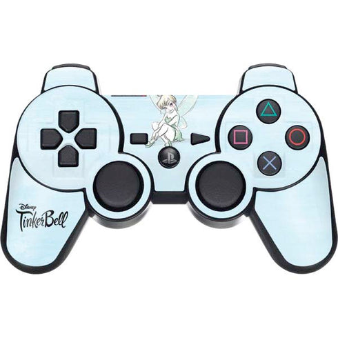 Disney Tinker Bell Sketch Art PS3 Dual Shock wireless controller Skin