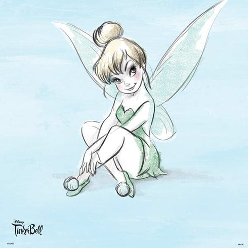 Disney Tinker Bell Sketch Art PS4 Slim Skin