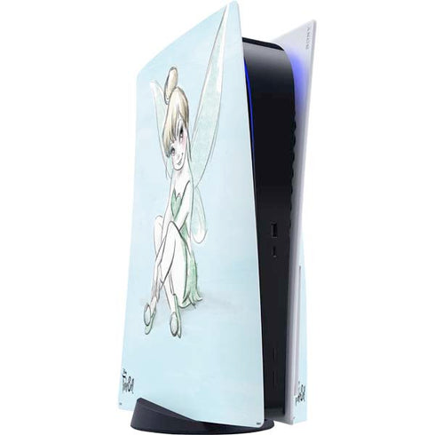 Disney Tinker Bell Sketch Art PS5 Console Skin