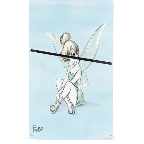 Disney Tinker Bell Sketch Art PS5 Slim Digital Edition Bundle Skin