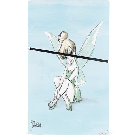 Disney Tinker Bell Sketch Art PS5 Slim Digital Edition Console Skin