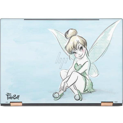 Disney Tinker Bell Sketch Art HP Spectre Skin