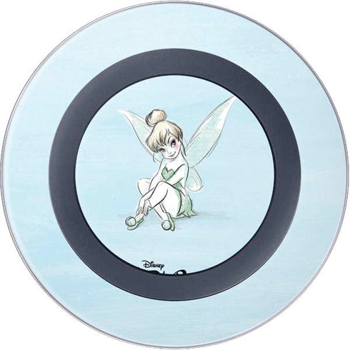 Disney Tinker Bell Sketch Art Wireless Charger Skin