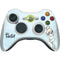 Disney Tinker Bell Sketch Art Xbox 360 Wireless Controller Skin