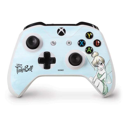 Disney Tinker Bell Sketch Art Xbox One S Controller Skin