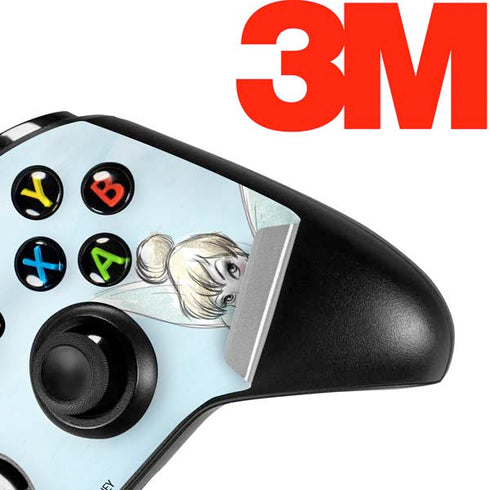 Disney Tinker Bell Sketch Art Xbox One X Controller Skin