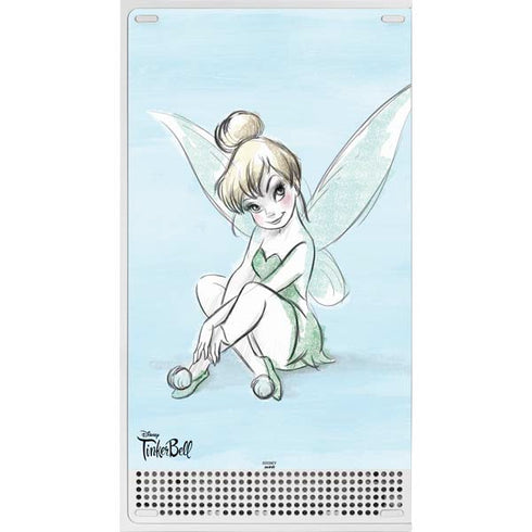 Disney Tinker Bell Sketch Art Xbox Series S Console Skin