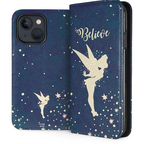 Disney Tinker Bell Believe iPhone 14 Plus Folio Case