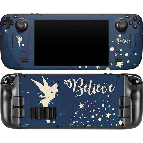 Disney Tinker Bell Believe Steam Deck Handheld Gaming Computer Skin