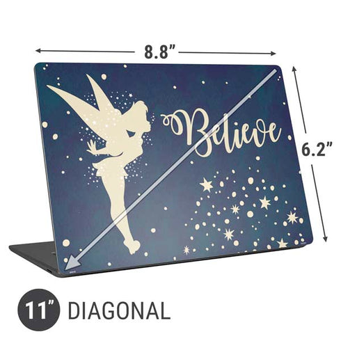 Disney Tinker Bell Believe Universal Laptop 11in (8.8 x 6.2in) Skin