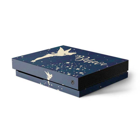 Disney Tinker Bell Believe Xbox One X Console Skin