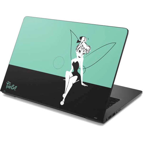 Disney Tinker Bell Color Block Dell Chromebook Skin