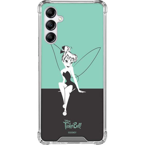 Disney Tinker Bell Color Block Galaxy A14 5G Clear Case
