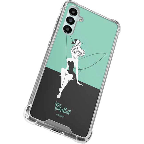 Disney Tinker Bell Color Block Galaxy A14 5G Clear Case