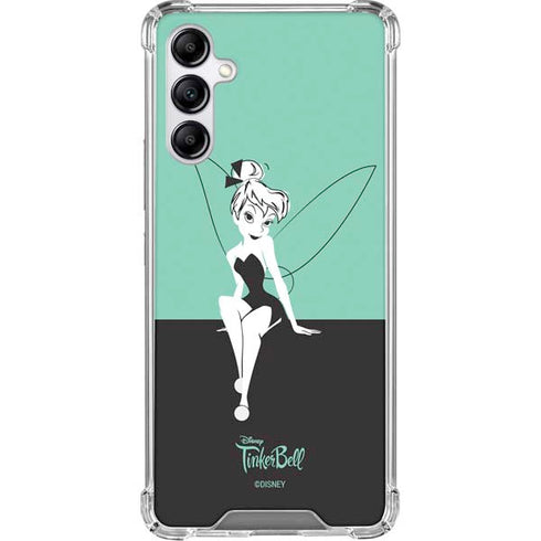 Disney Tinker Bell Color Block Galaxy A15 5G Clear Case