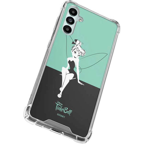 Disney Tinker Bell Color Block Galaxy A15 5G Clear Case
