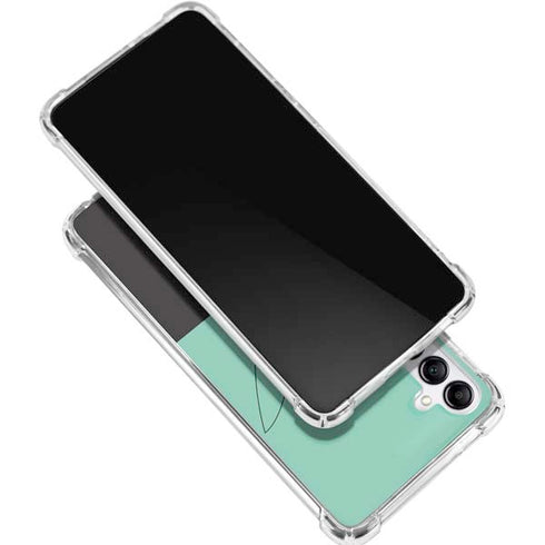 Disney Tinker Bell Color Block Galaxy A15 5G Clear Case