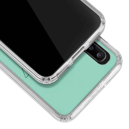 Disney Tinker Bell Color Block Galaxy A30 Clear Case