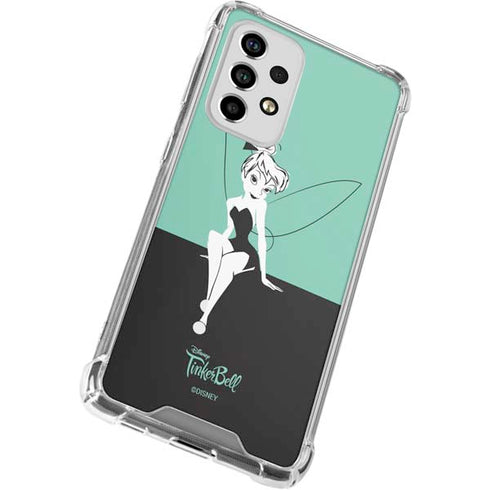 Disney Tinker Bell Color Block Galaxy A53 5G Clear Case