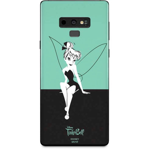 Disney Tinker Bell Color Block Galaxy Note 9 Skin