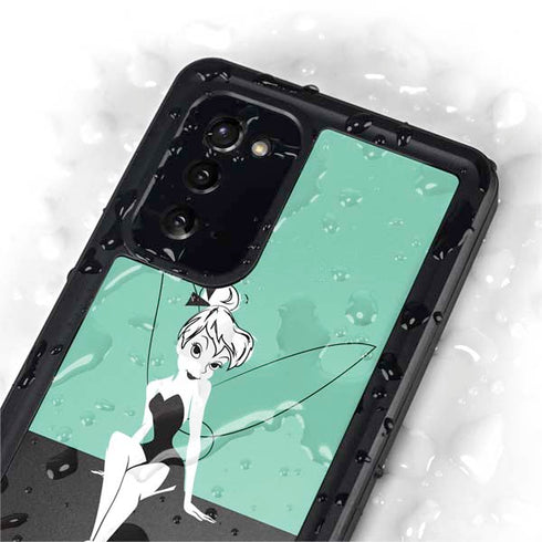 Disney Tinker Bell Color Block Galaxy Note20 5G Waterproof Case