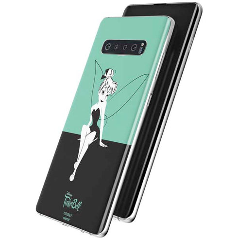 Disney Tinker Bell Color Block Galaxy S10 Plus Skin