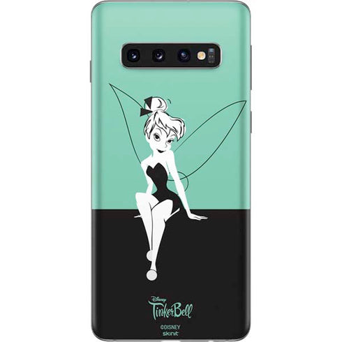 Disney Tinker Bell Color Block Galaxy S10 Skin