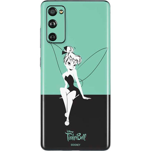Disney Tinker Bell Color Block Galaxy S20 Fan Edition Skin