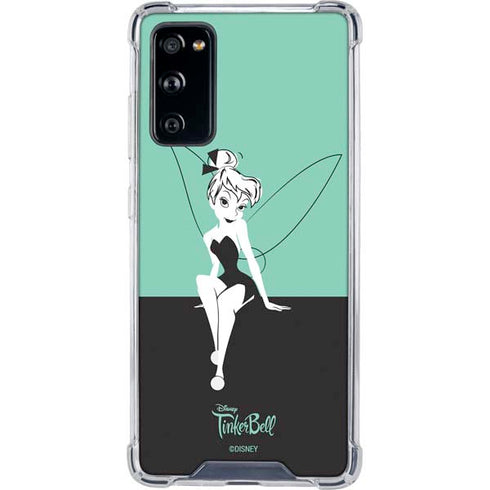 Disney Tinker Bell Color Block Galaxy S20 FE Clear Case