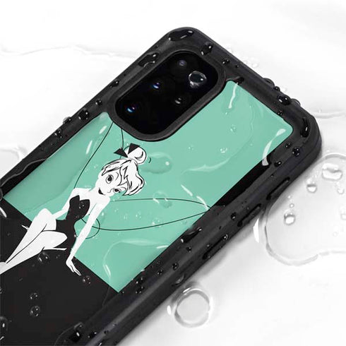 Disney Tinker Bell Color Block Galaxy S20 Plus Waterproof Case