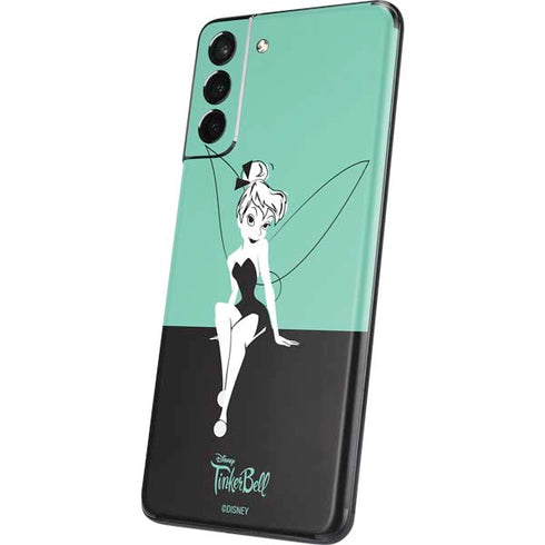 Disney Tinker Bell Color Block Galaxy S21 5G Skin