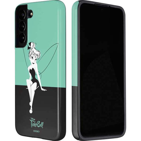 Disney Tinker Bell Color Block Galaxy S22 Plus Pro Case