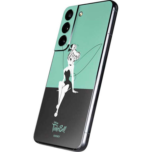 Disney Tinker Bell Color Block Galaxy S22 Skin