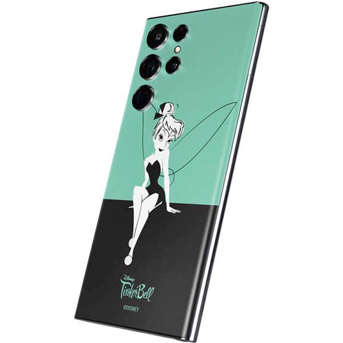 Disney Tinker Bell Color Block Galaxy S22 Ultra Skin