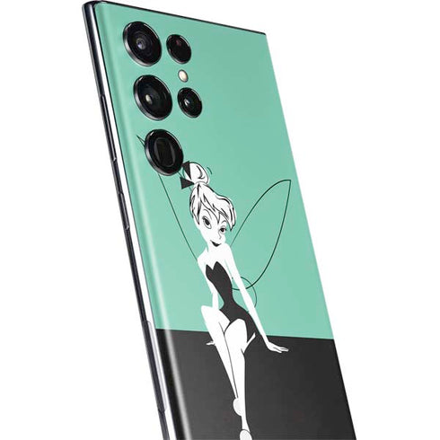 Disney Tinker Bell Color Block Galaxy S22 Ultra Skin