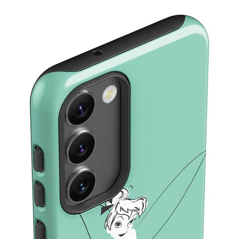 Disney Tinker Bell Color Block Galaxy S23 Plus Pro Case