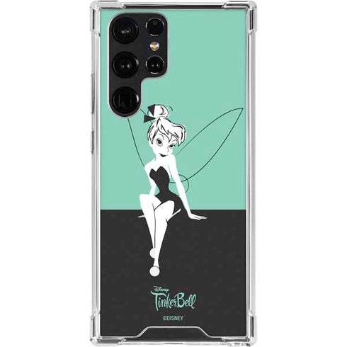 Disney Tinker Bell Color Block Galaxy S24 Ultra Clear Case