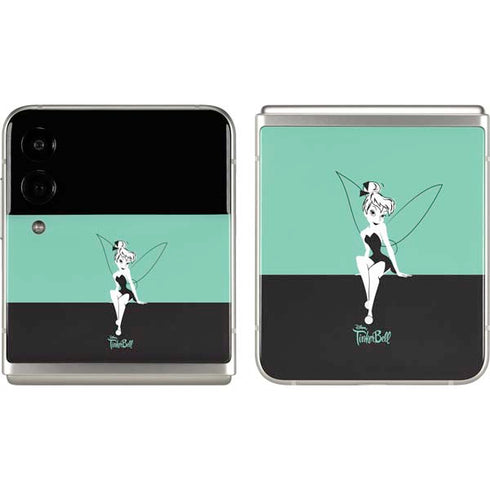 Disney Tinker Bell Color Block Galaxy Z Flip3 5G Skin