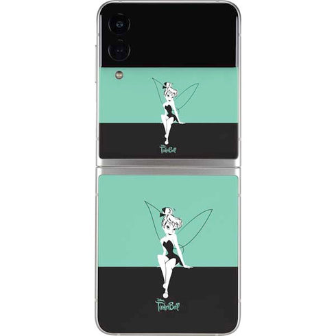 Disney Tinker Bell Color Block Galaxy Z Flip3 5G Skin