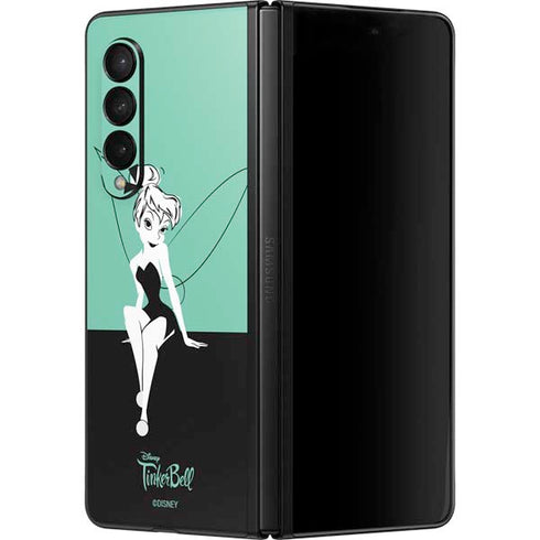Disney Tinker Bell Color Block Galaxy Z Fold3 5G Skin