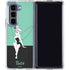 Disney Tinker Bell Color Block Galaxy Z Fold5 5G Clear Case