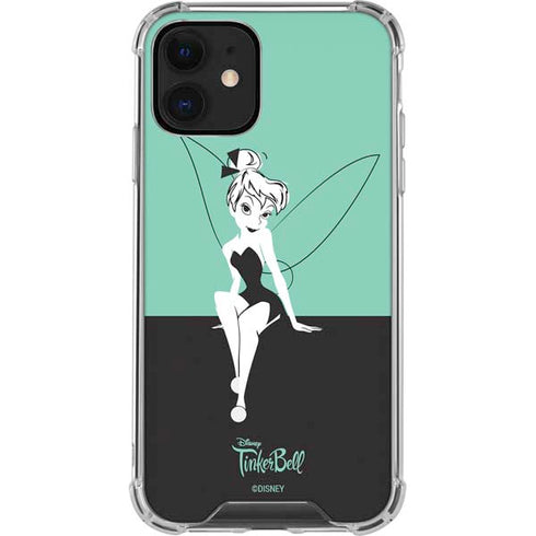 Disney Tinker Bell Color Block iPhone 12 Clear Case