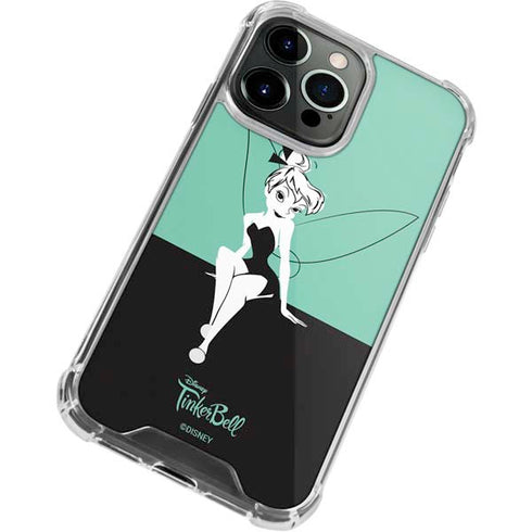 Disney Tinker Bell Color Block iPhone 13 Pro Clear Case